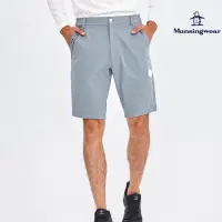 在飛比找momo購物網優惠-【Munsingwear】企鵝牌 男款淺灰色高週波標素面防潑