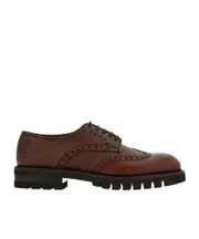 Derby brogue 11,9.5,6,7,8,9,6.5,7.5,10,8.5 Brown