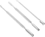 MOTHNUR Professional Cuticle Pusher Nail Art Tool Set Double-ended Nail Scraper for Fingernails