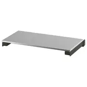 GRILLSKÄR side table, outdoor, black stainless steel/outdoor, 30x61 cm