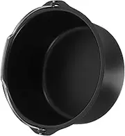 Cabilock Air Fryer Accessory Set Non-Stick Fry Basket Baking Pan Oven Basket Space-Saving Design Versatile for Vegetables Meat