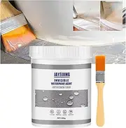 Winnsell 300g Transparent Waterproof Coating Agent,Invisible Waterproof Insulation Sealant Super Strong Waterproof Anti-Leakage Agent Roof Sealant Patio Sealer for Home Roof Bathroom 3D(C)