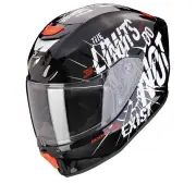 EXO-JNR Boum Black White Full Face Helmet