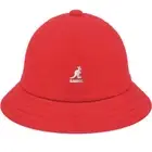 Kangol Wool Casual Unisex Bucket Hat Winter Warm Fashion Cap - Red