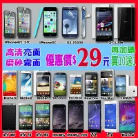 在飛比找Yahoo!奇摩拍賣優惠-亮面保護貼霧面防指紋膜 iphone6 i6+ 5S 4S 