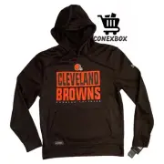 New Era Men's Size M Cleveland Browns Combine Offside Football NFL Sweatshirt