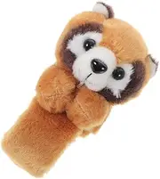 JOINPAYA Plush Raccoon Slap Bracelet Slap Wristband for Parties Soft Stuffed Animal Wristband for Halloween Birthday Celebrations