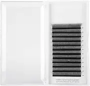 0.07mm False Eyelashes,C Curve Eyelash Extension,W Shaped Seamless Customizable Lengths Portable Grafting False Lashes for All Women Girls(11mm)