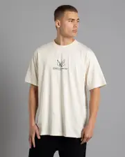 [Thrills] Thrills Men's Glory Merch Fit T-Shirt in Unbleached Size Medium M Unbleached