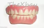 SECURE INSTANT SMILE False Fake Cosmetic Teeth Veneer UPPER & LOWER SET