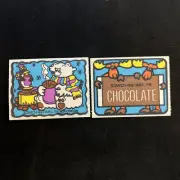 Vintage 80’s MELLO SMELLO Scratch & Sniff Stickers - Chocolate & Hot Cocoa