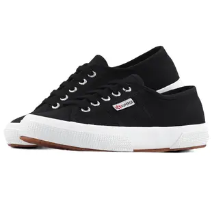 SUPERGA 2750 COTU CLASSIC 黑色白底款 SP3N2750BW