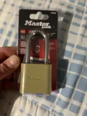 MASTERLOCK 875DLH-SECURITY LEVEL 6 COMBIBNATION PADLOCK-BNEW/SEALED -Weather Res