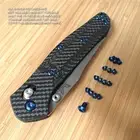 Benchmade 940-2 Osborne Knife 16 PC BLUE Anodized Titanium Screw Set + Pivot Set