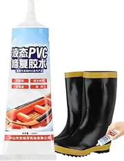 PVC Repair Glue - 100ml Waterproof PVC Glue for Inflatables,Waterproof Heavy Duty Sealants Transparent Kayak Accessories Pool Maintenance for Waterbeds Tent Bounce Houses