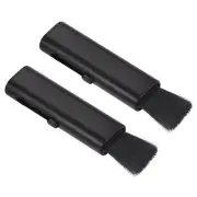 Keyboard Cleaning Brush, 2 Pack Telescopic Window Groove Cleaning Brush, Black