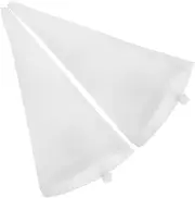 ifundom 2 Pack Cake Decorating Supplies Baking Piping Bags for Icing Reusable Pastry Bags Material