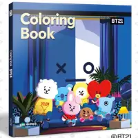 在飛比找蝦皮購物優惠-預購 BT21 著色本 Coloring Book Vol.