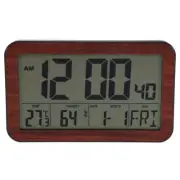 1X( Screen Digital Wall Clock Home Electronic Wall Clock Student Electronic1618