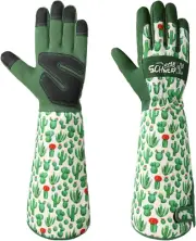 Schwer Gardening Gloves for Women, Rose Pruning Gloves with Forearm Protection