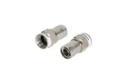 "F" RG6 DOUBLE BUBBLE - FOXTEL APPROVED BAG OF 100