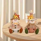 Doll Ornaments Thanksgiving Scarecrow Dwarf Dolls Thanksgiving