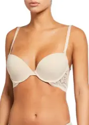 Simone Perele Eden Multi-Way Backless Beige Bra L52512 Size Small (2 FR)