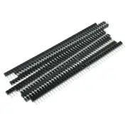 30Pcs PCB Panel Female IC Breakable 2.54mm 40pin Single Row Round Header Socket