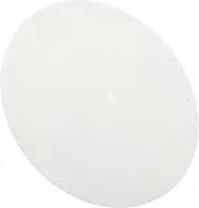 Turntable Mat Felt Disc Pad Vinyl Record Mat Turntable Platter Mat Anti-Vibration for Vinyl Record Players Accessories Beige