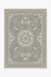 150' x 215' | Machine Washable Runner Rug | Kid & Pet Friendly | Indoor Rug | Almana Black & White Tufted Rug | Ruggable