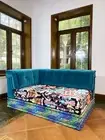 Mah Jong Modular Daybed Sofa Couch Custom Designer Sectional: Double Long Corner