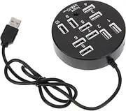 KOMBIUDA USB Hub for Laptop USB 2.0 Hub USB Dock USB Adapter Small Compact No Driver Needed