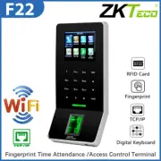 ZKTeco F22 Time Clock Biometric Clock 3000 Records Employee Attendance Machine