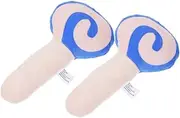 Mipcase Interactive Dog Chew Adorable Lollipop Shape for Small Animals Resistant Squeaky for Teeth Grinding