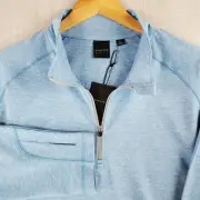NWT $125 DUNNING Size XL Men 1/4 Zip Golf Casual Windshirt Jacket Thumbholes New