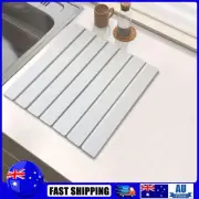 Stone Dish Drying Mat Diatomaceous Earth Stone Mat for Home Kitchen (30x40cm) AU