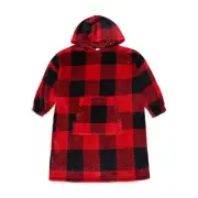 Wonder Nation Boys Oversized Sleep Hoodie Pajama, Size: M(8)