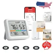 Compact Wireless LCD Thermometer with Multi-Point Monitoring for Indoor/Outdoor