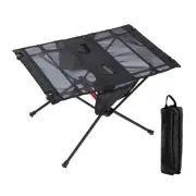 Lightweight Outdoor Folding Garden Table with Cups Holder For Picnics Hiking BBQ