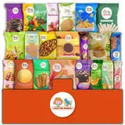 Maxi International Snack Box from around the World - Variety of Tasty Unique For