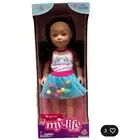 My Life As 18" Poseable Quinn Doll Black Hair & Brown Eyes NEW 5+