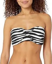 [Skye] Women's Standard Hilda Bandeau Style Bikini Top Swimsuit with Molded Cups