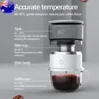 Mini Coffee Machine Hand-Pressed Coffee Maker Coffee Brewer Grinder Automatic AU