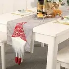 CHRISTMAS TABLECLOTH TABLE RUNNER TABLECLOTH CHRISTMAS RED/Grey 33*180cm