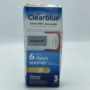 Clearblue Early Digital Pregnancy Test with SmartGuard Technology 3 Ct