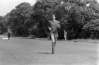 Johan Cruyff Ajax Holland footballer training as Ajax prepare for - Old Photo