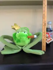 Vtg Conrad Frog Prince Plush Bill Schorr Grizzwells Cartoonist 1984 Dakin NWT