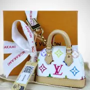 NEW Louis Vuitton x Takashi Murakami Micro Alma Charm Monogram Multicolor M02458