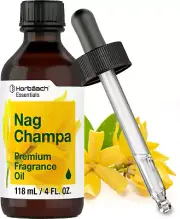 Nag Champa Fragrance Oil | 4 fl oz (118ml) | Premium Grade | by Horbaach