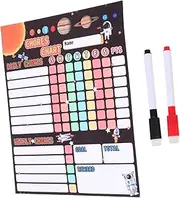 BCOATH Convenient Boys and Girls Calendar Reward Chart Boys and Girls Chart Household Behavior